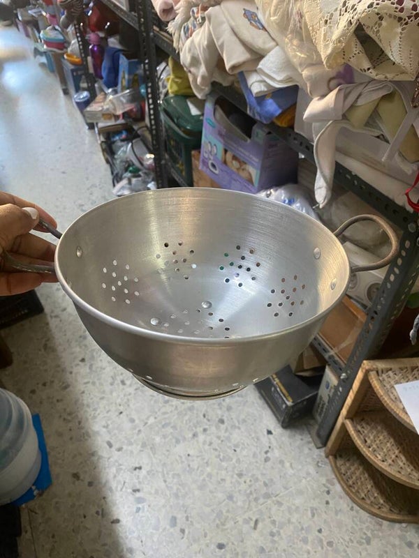 Aluminum Colander- Supplies **