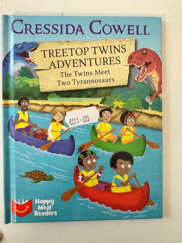 McDonald The Twins Meet Two Tyrannosaurs - Books