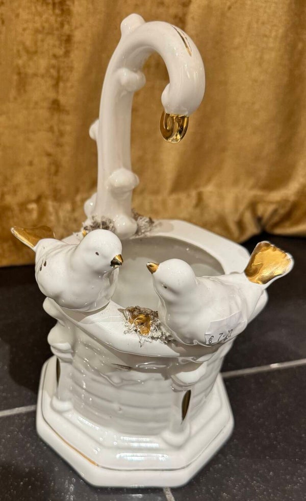 Vase With Birds - Decor