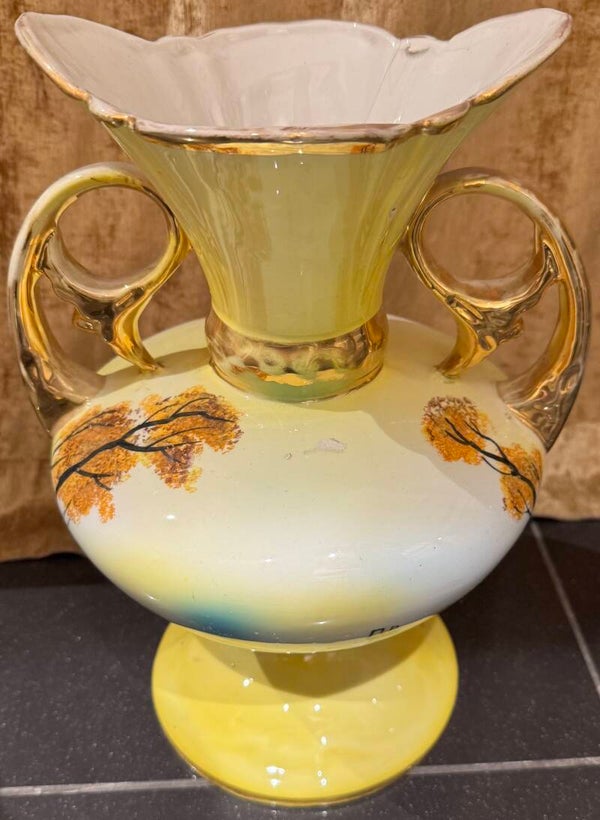 Yellow Vase - Decor