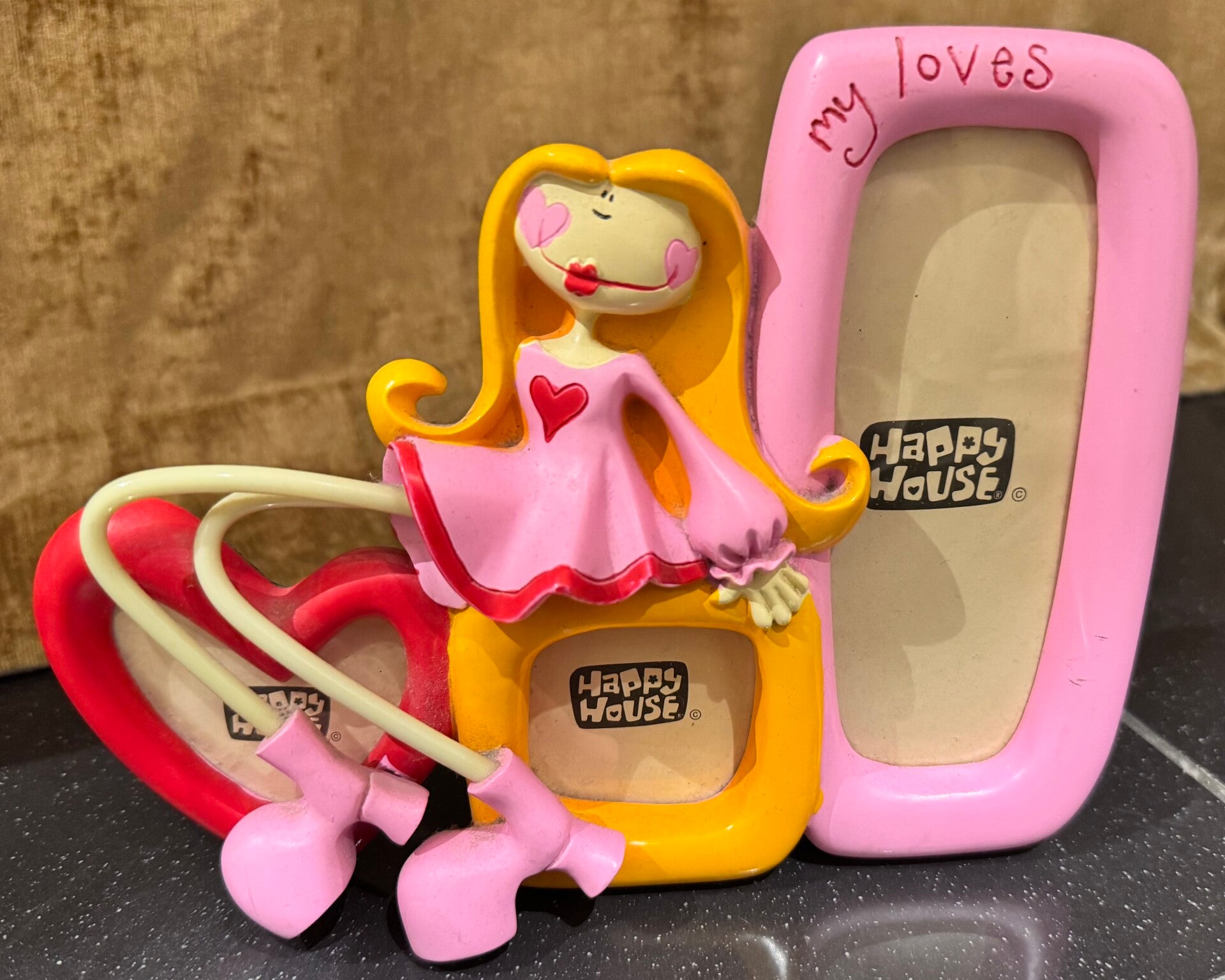 Pink Girl Picture Frame - Frames