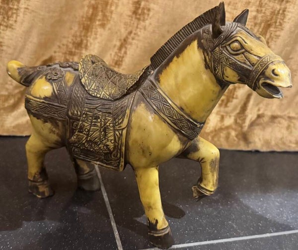 Chinese War Horse Figure - Antiques