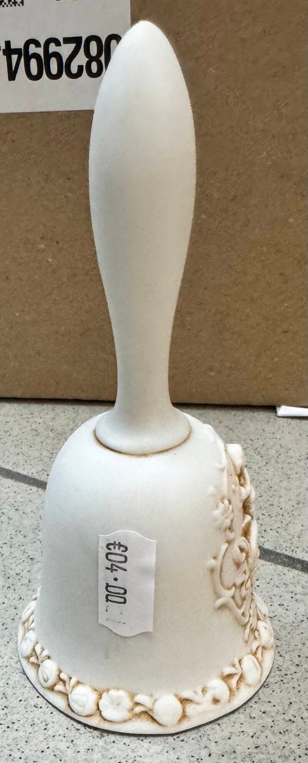 Lefton White Porcelain Bell - Collectibles