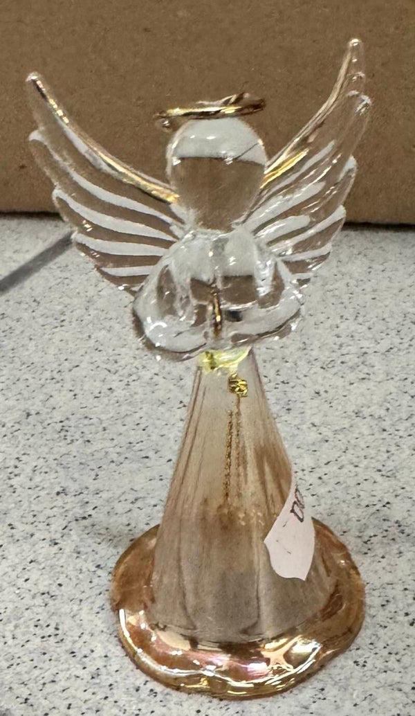 Glass Angel Bell - Collectibles