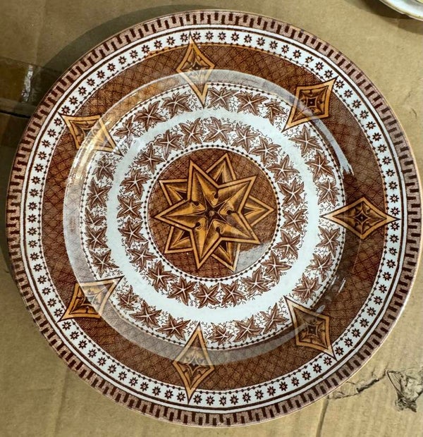 Antique Soup Plate - Decor