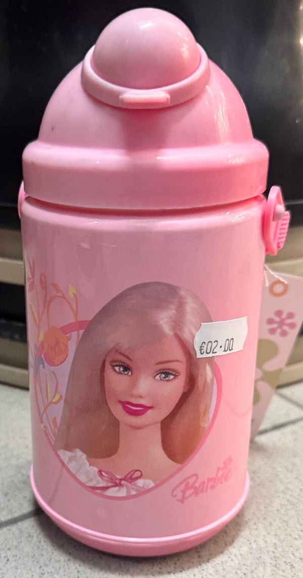 Barbie Water Bottle Pink - Toys