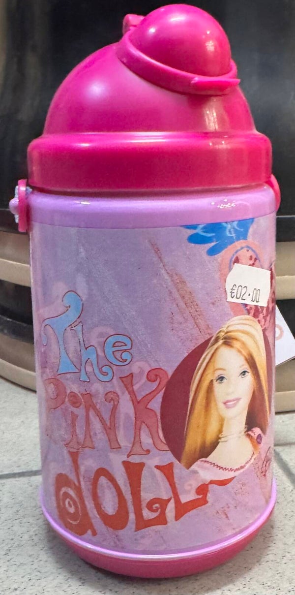 Barbie Water Bottle Purple - Toys
