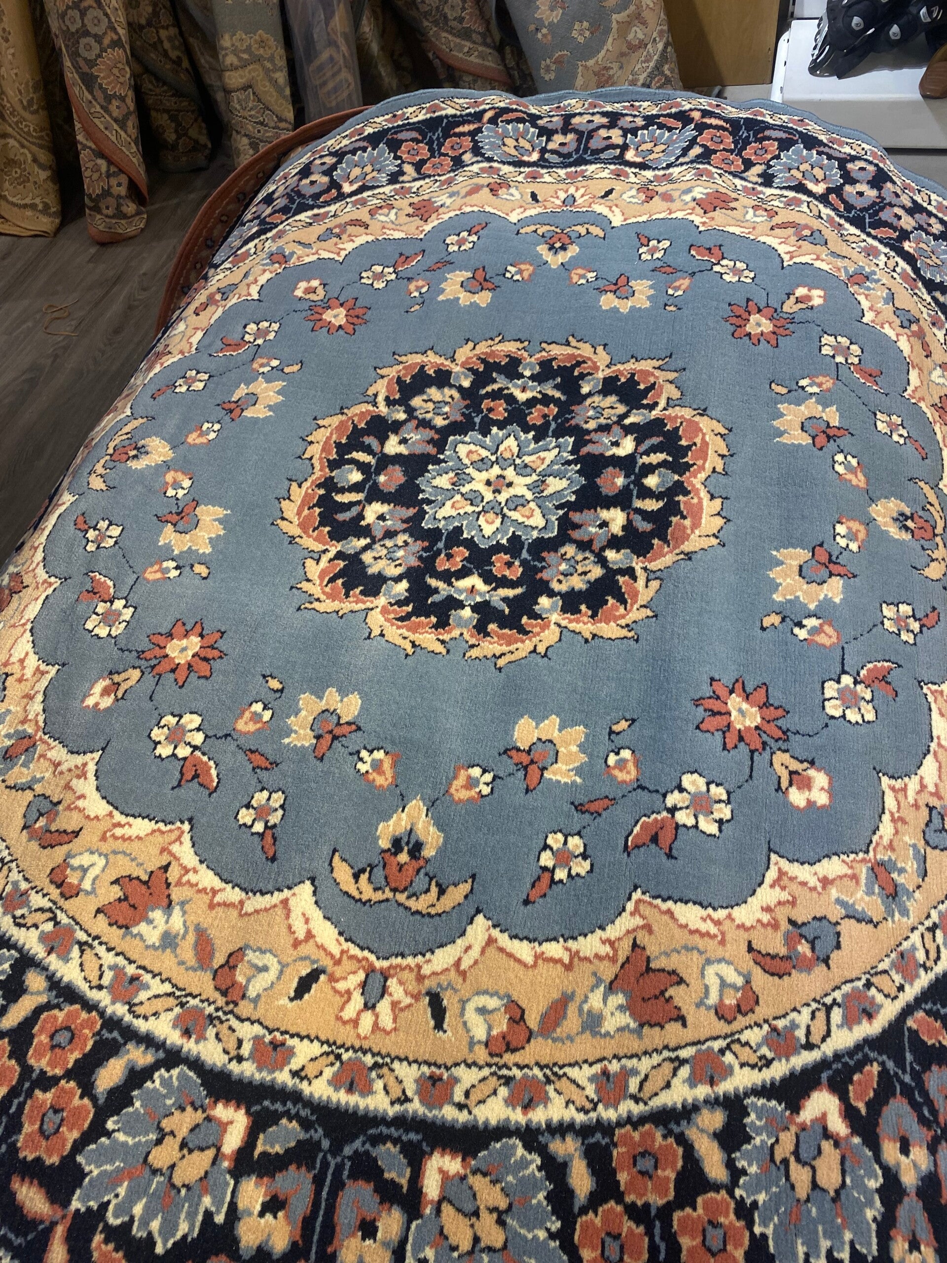 190cm Circular Persian Carpet - Carpets