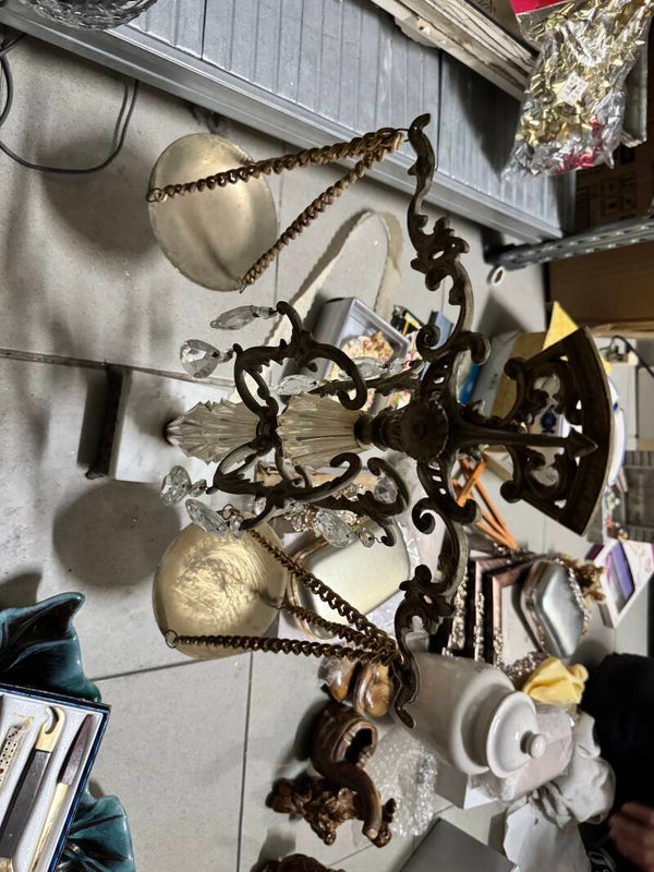 Scale in Bronze & Marble - Vintage