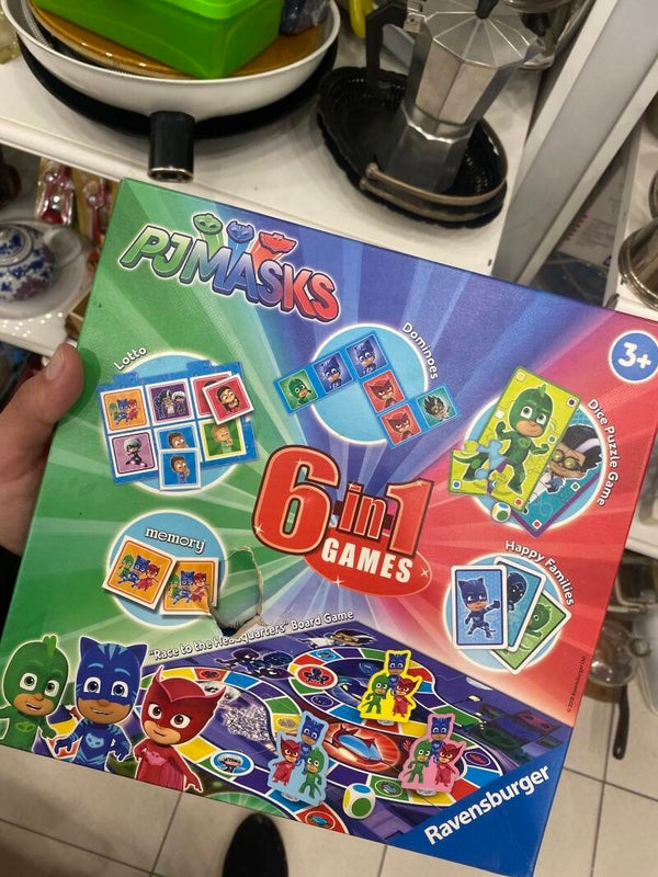 PJ Masks 6 in 1 Game - Games