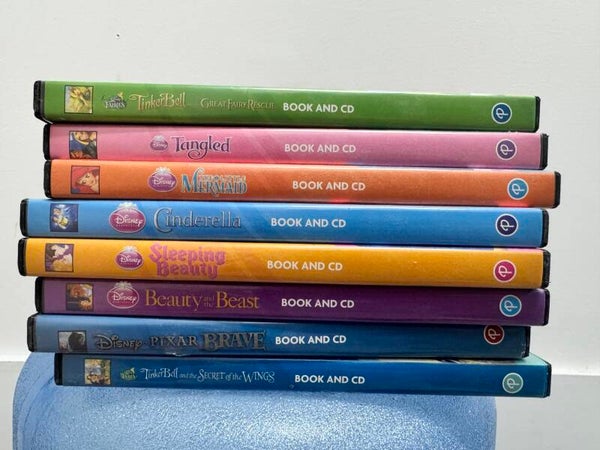 Disney Audio and Story Books - €1 Each - Movies