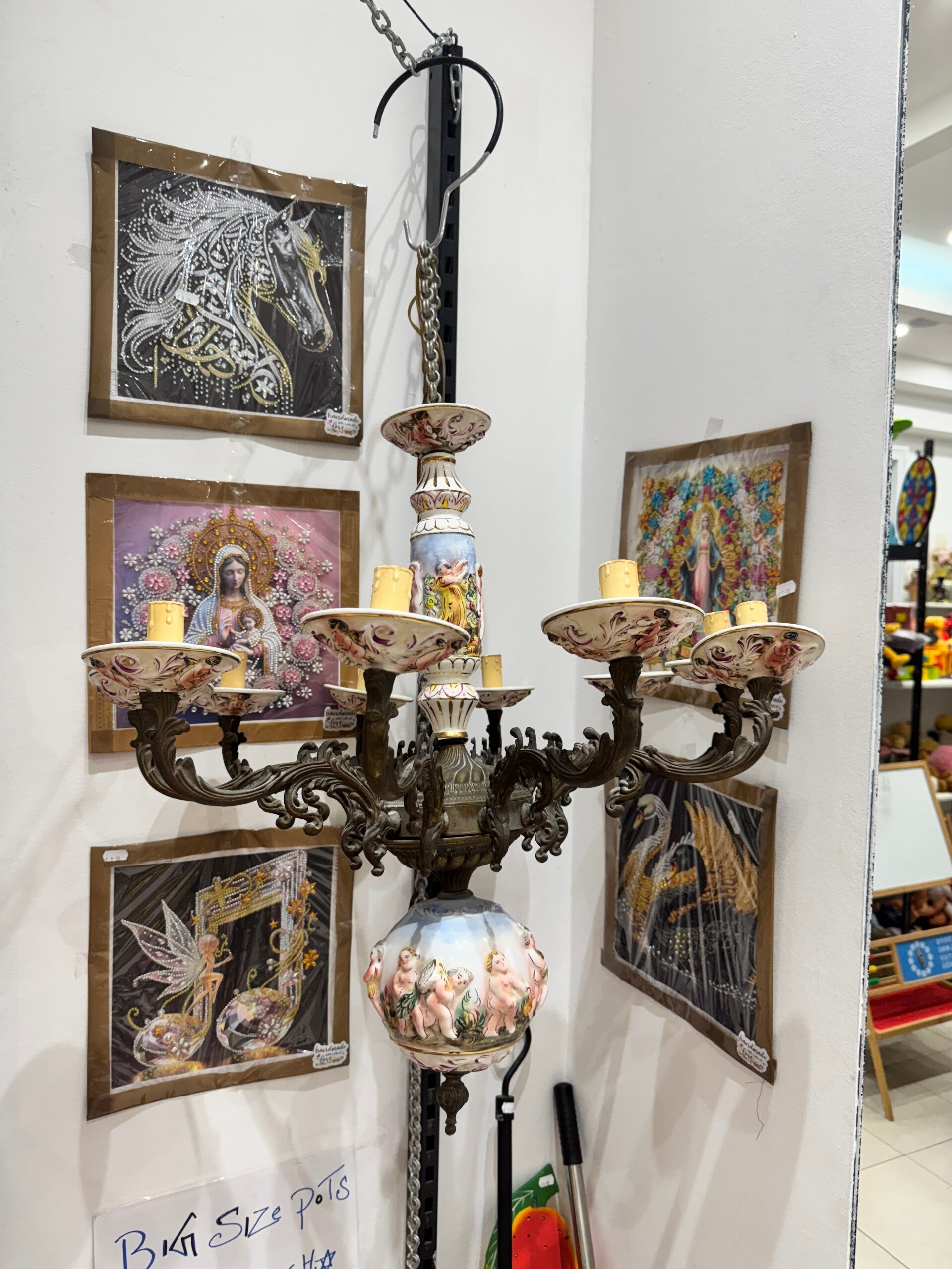 Vintage Chandelier - Chandeliers