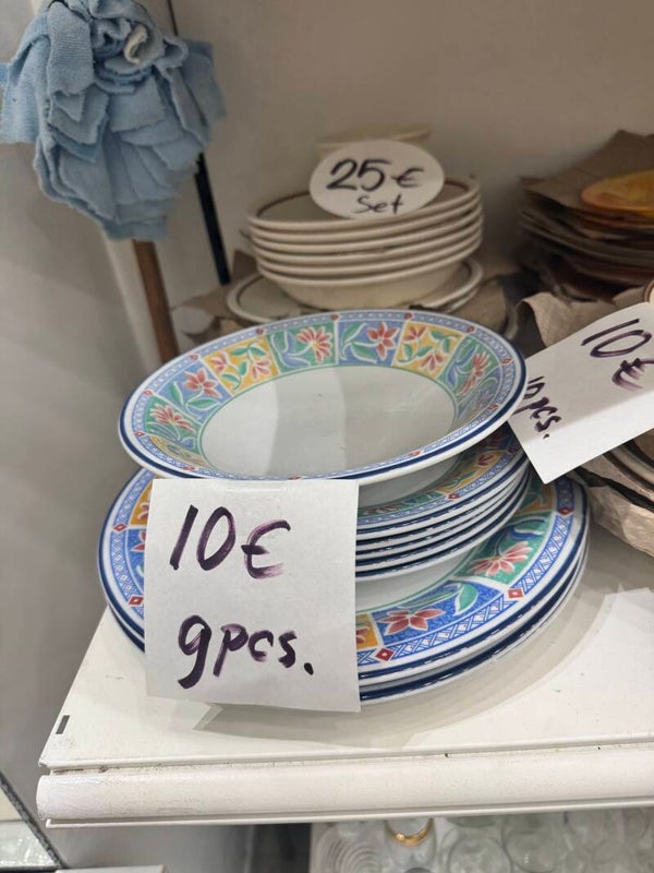 Dinner Set -  Supplies
