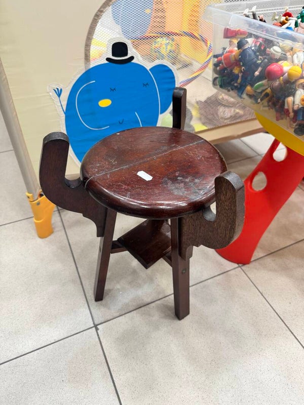 Small Wooden Stand or Table - Decor
