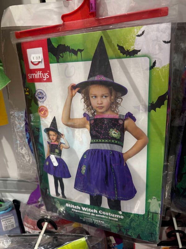 Stitch Witch - Size 1/2 Years 3/4 Years - Carnival