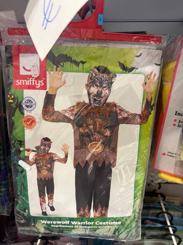 Werewolf Warrior - Size 8/11 Years - Carnival