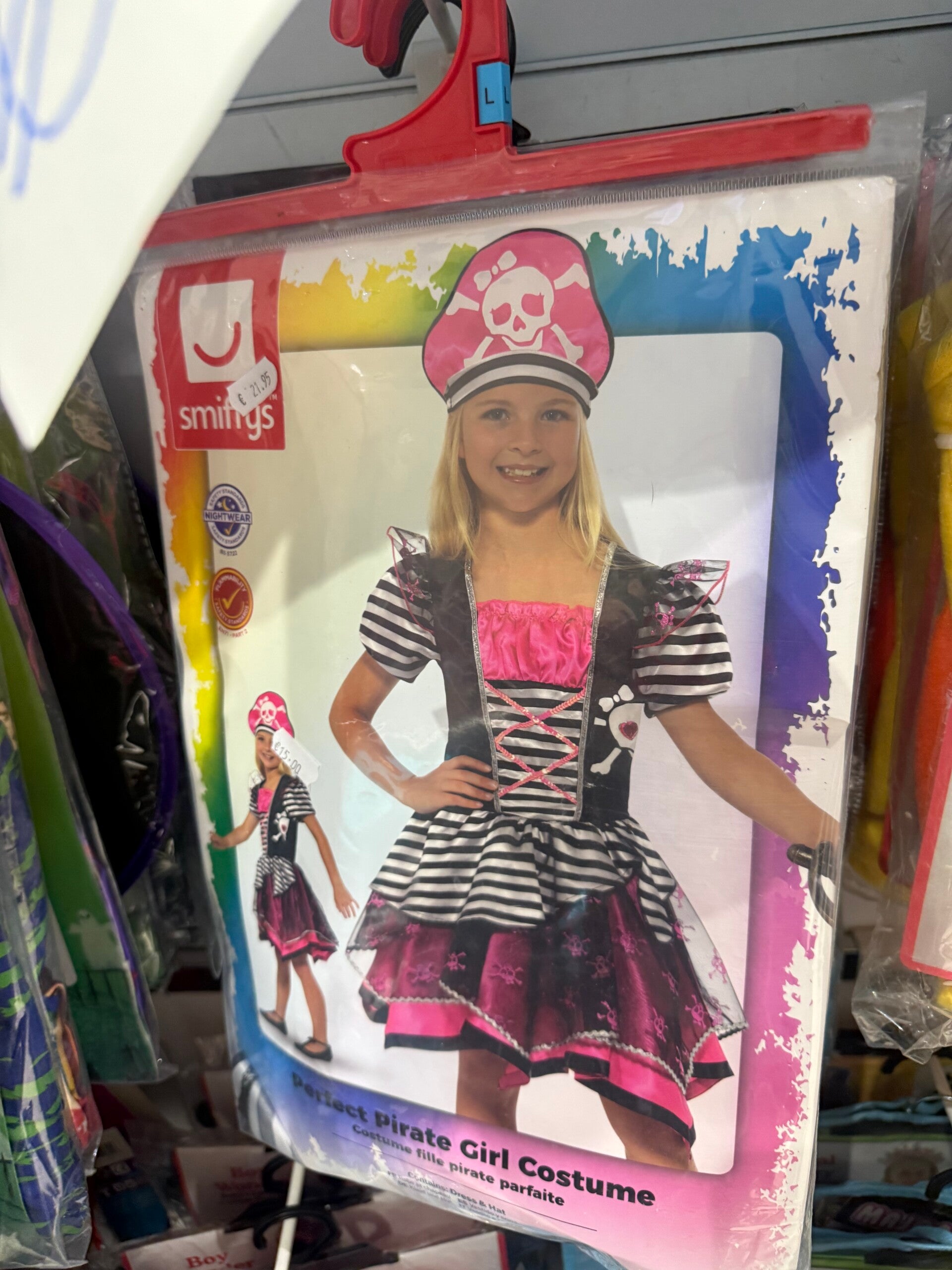 Perfect Pirate Girl - Size 8/11 Years - Carnival