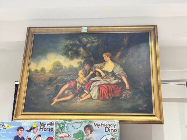 C.A. Zammit - Oil Painting - Frames*
