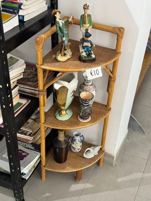 Bamboo Corner Shelf - Furniture ***