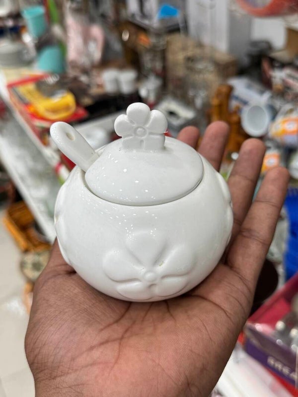 Ceramic Sugar Bowl - Supplies***