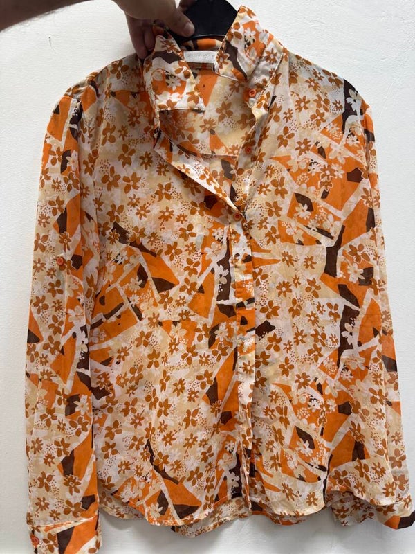 Women Floral Blouse - Size L