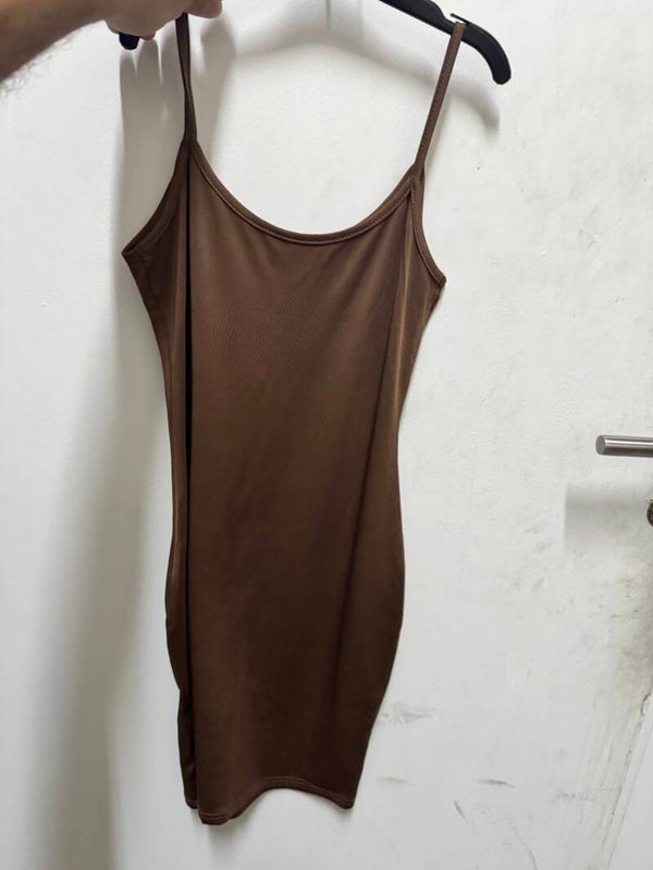 Women Brown Night Dress - Size S
