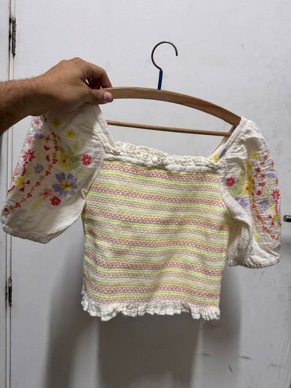 Girls Crop Top - Size 13 Years