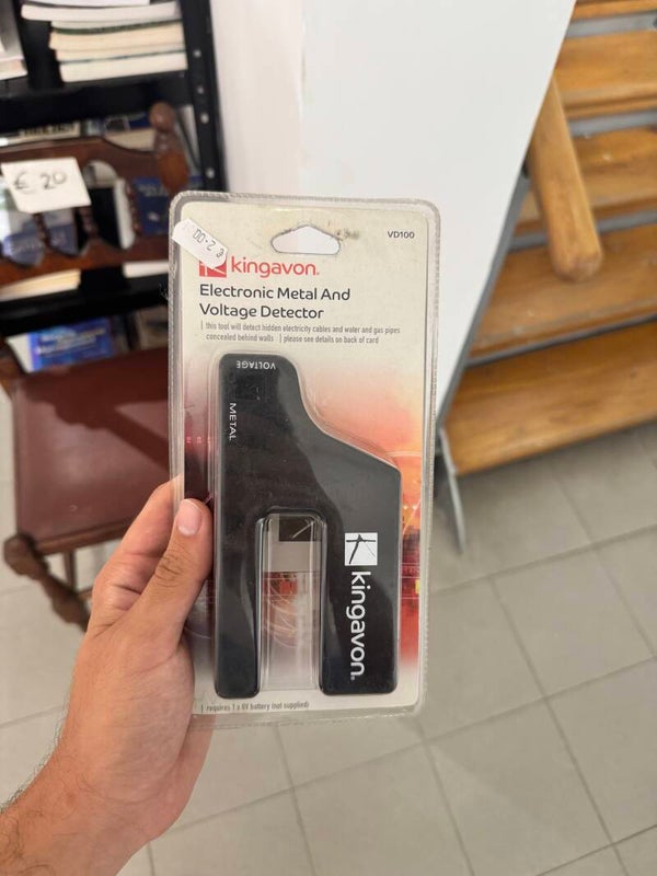 Electronic Metal and Voltage Detector - Supplies