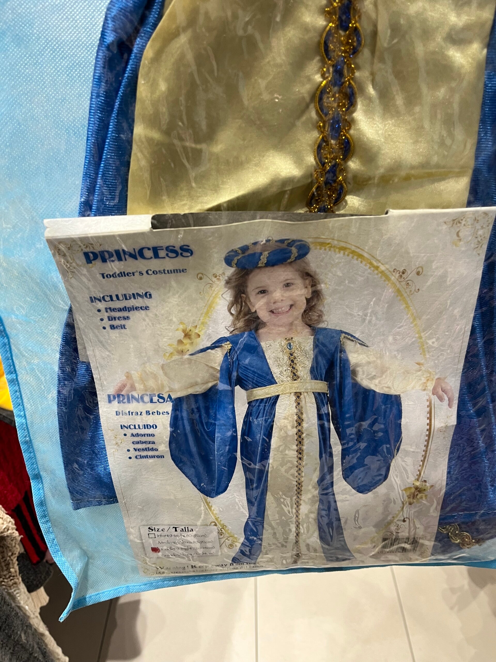 Princess - Size 3-4 Yrs - Carnival Costume