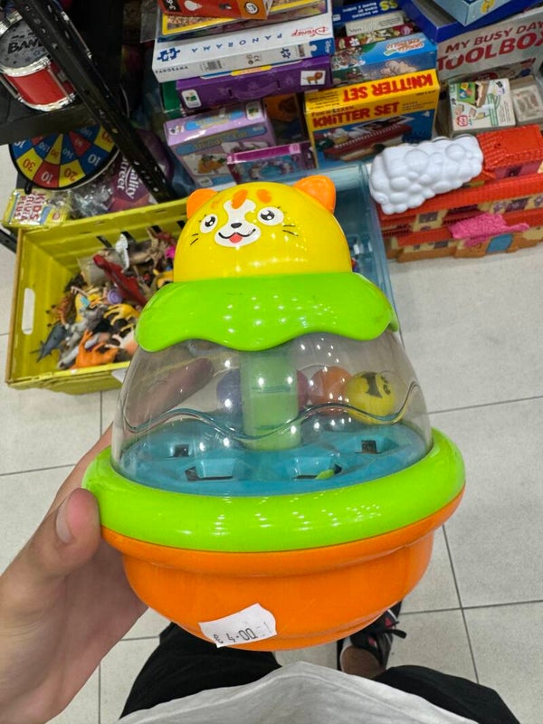 PlayGo teddy bear spinning top toy - toys*