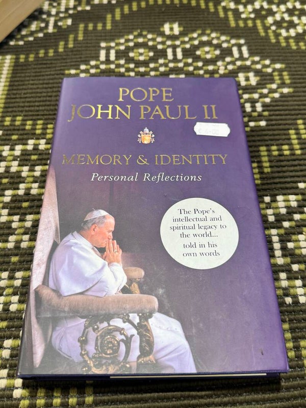 Pope John Paul II memory and identity - books*