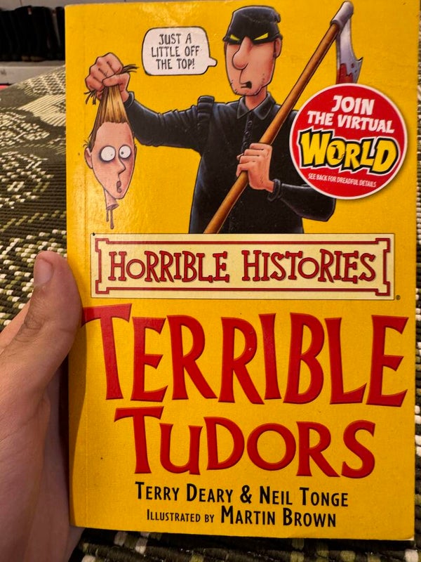 Horrible Histories Terrible Tudors - books*