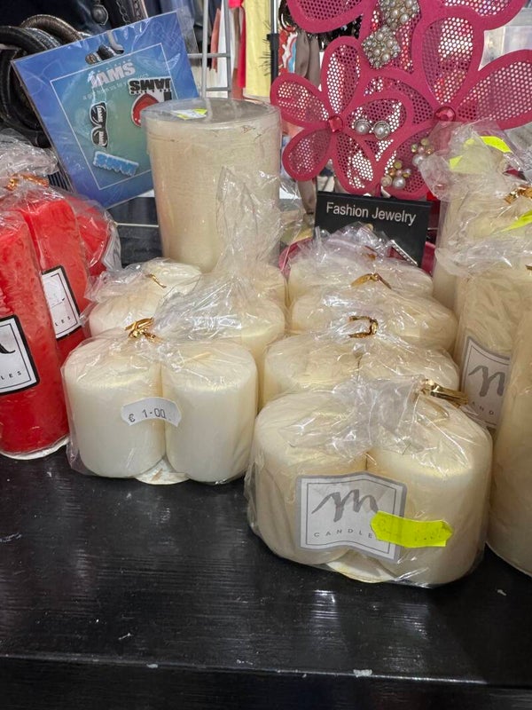 M Candles - €1 Each - Candles