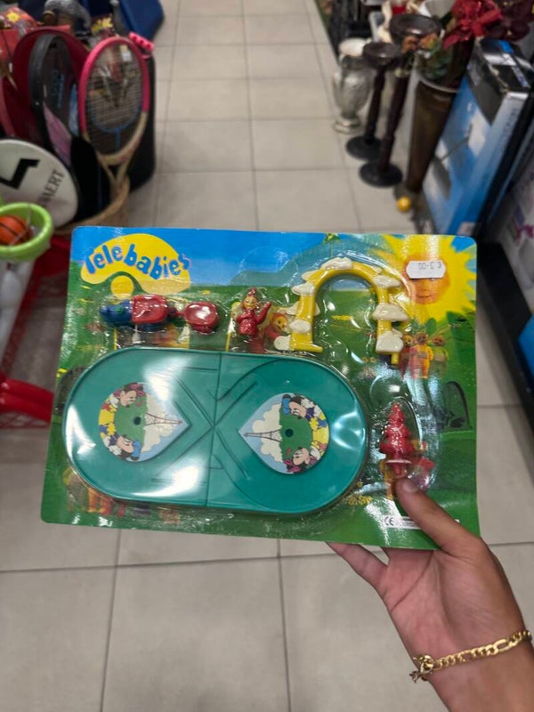 Teletubbies vintage train set - toys*