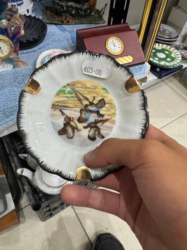 Porcelain Ashtray - Ashtrays*