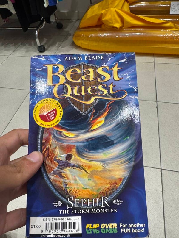 Adam Blade Beast Quest Sephir the storm monster - Books*