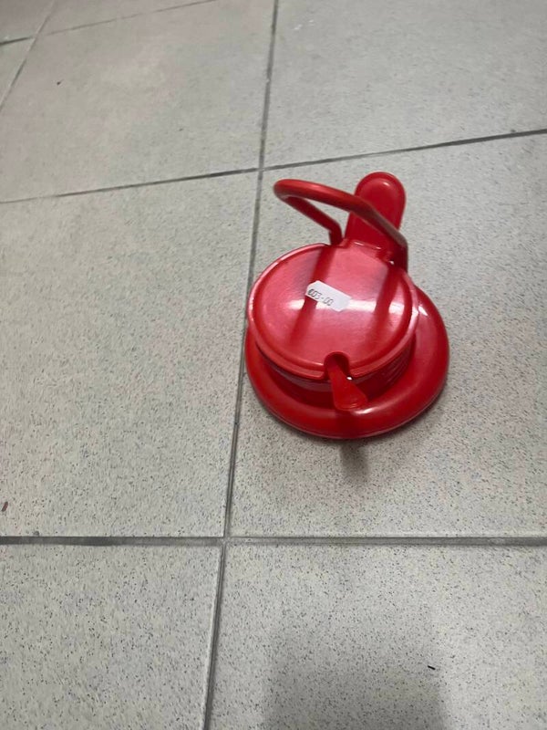 Red Plastic Container - Supplies