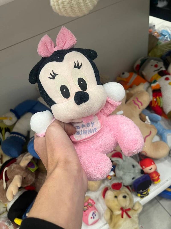 Baby Minnie Mouse Plushie - Toys