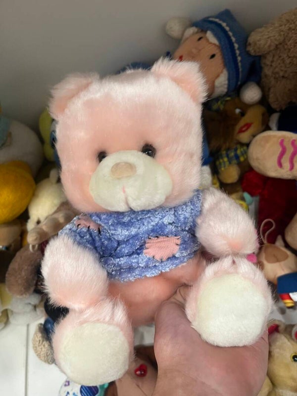 Pink Teddy Bear Soft Toy - Toys