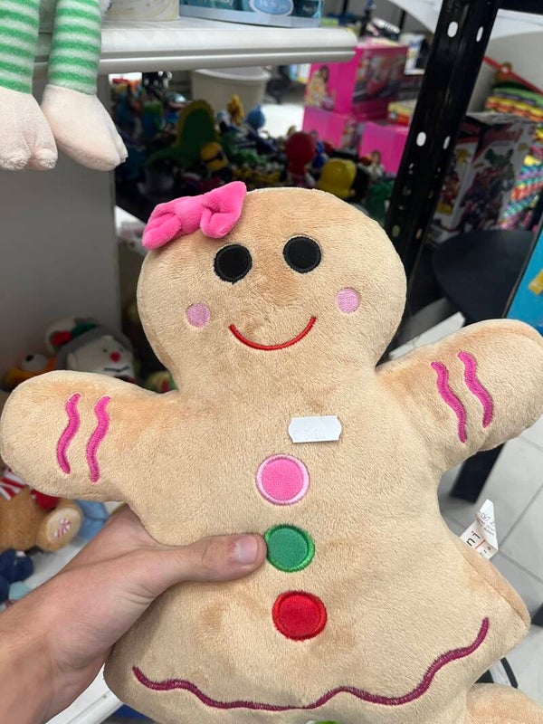 Gingerbread girl Plushie - Toys