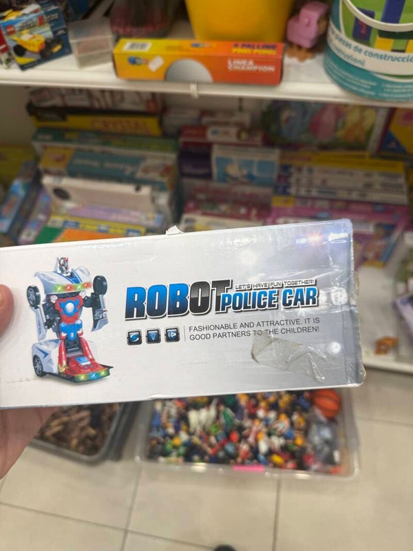 Robot Police Car - Toys*