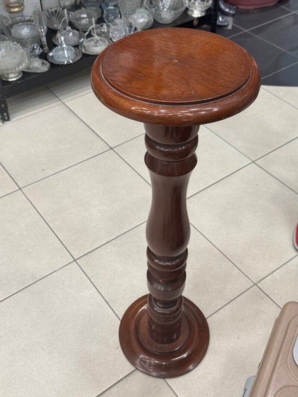 vintage-style wooden Pedestal - decor*