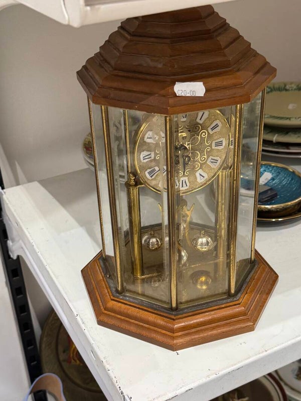 Vintage wooden Clock - Decor*
