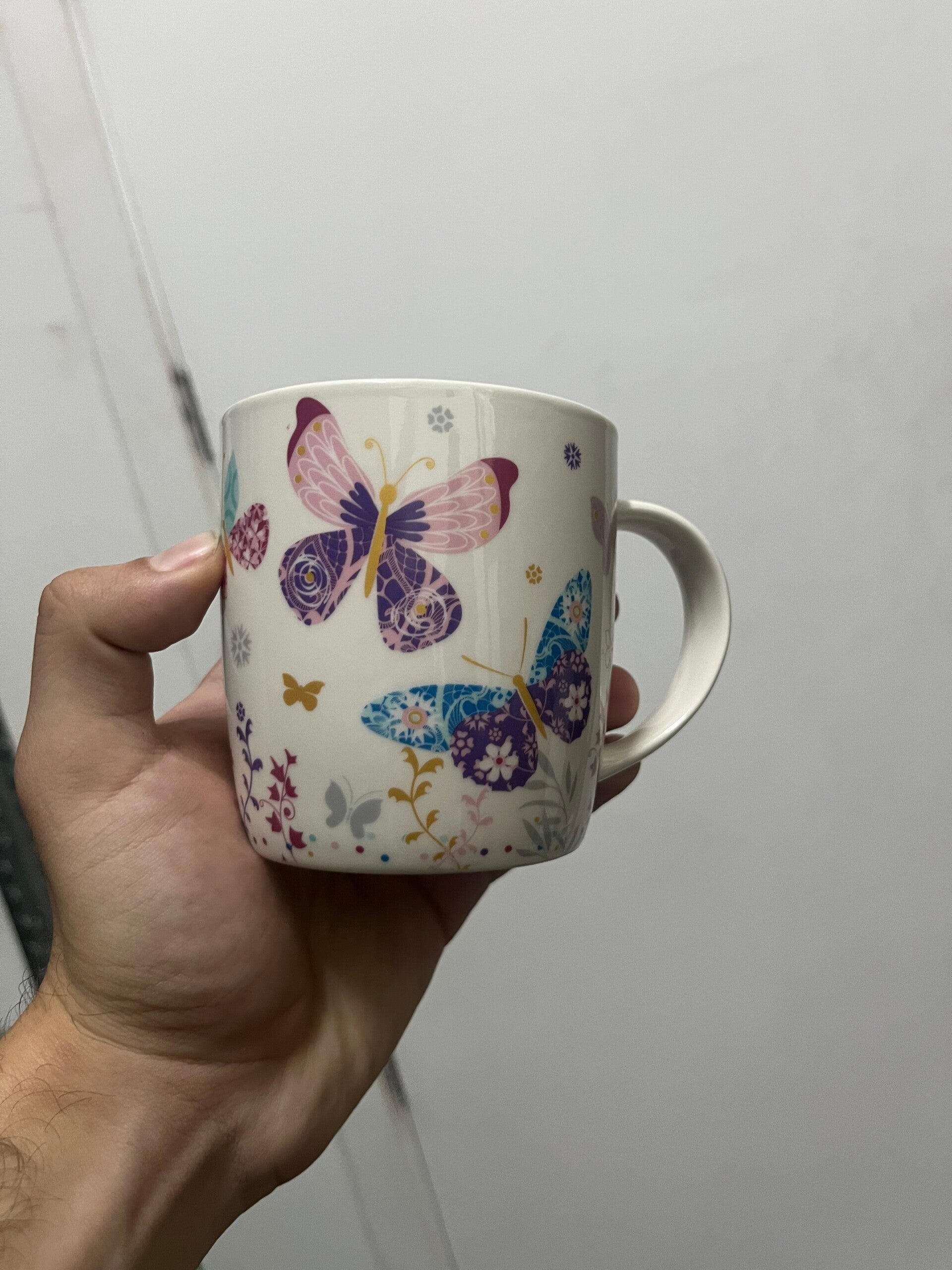 Mug With Butterflies - Mugs