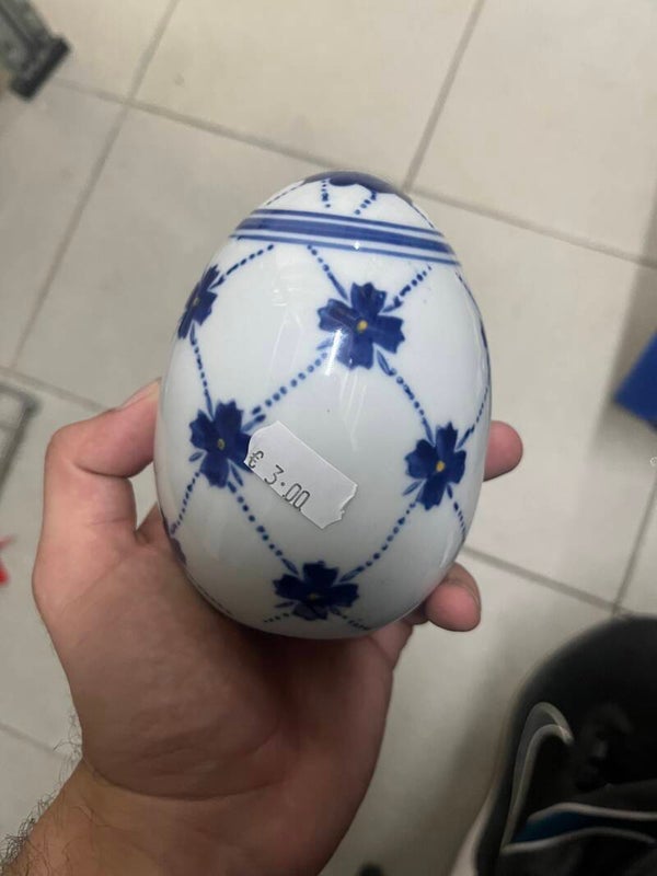 Porcelain Egg - Collectibles