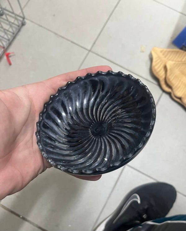 Black Ashtray - Decor