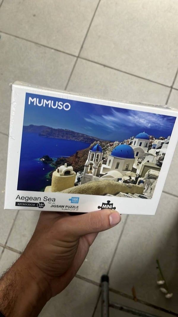 Santorini 1000pcs Puzzle - Games*