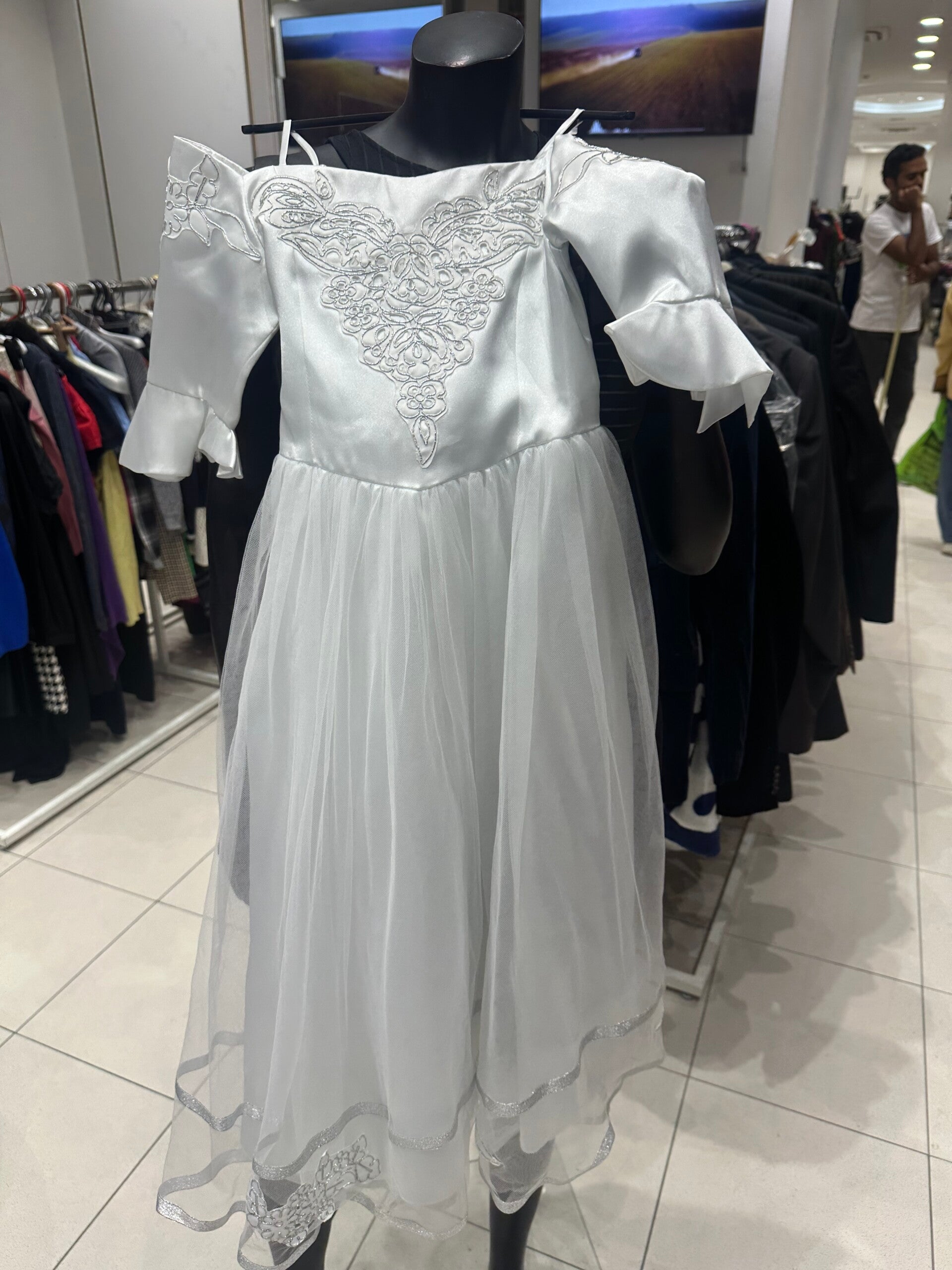 Girls Confirmation Dress - Size 10 Years