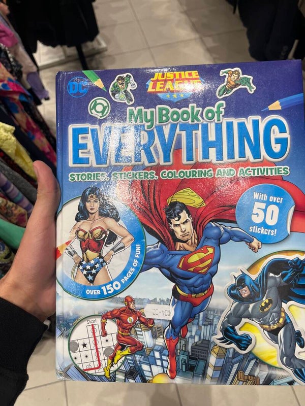 Justice League My Book of Everything - Books
