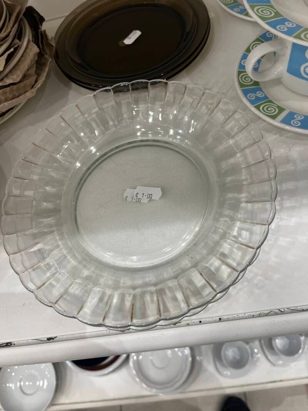 Clear Glass Plate - Supplies